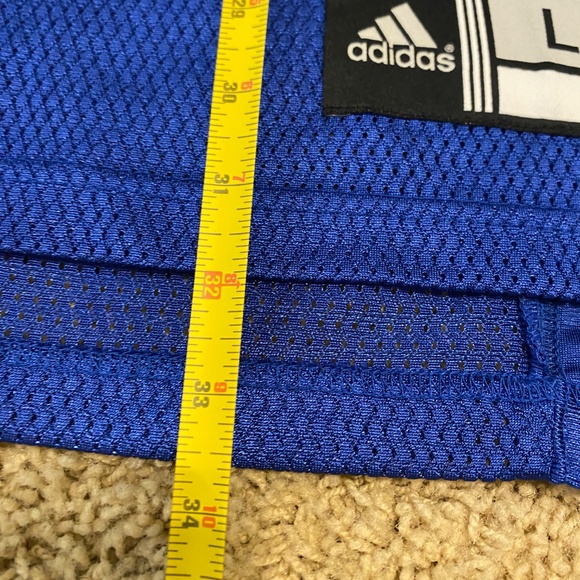 University of Kansas Adidas Pullover Football Jersery #10 - Picture 3 of 16